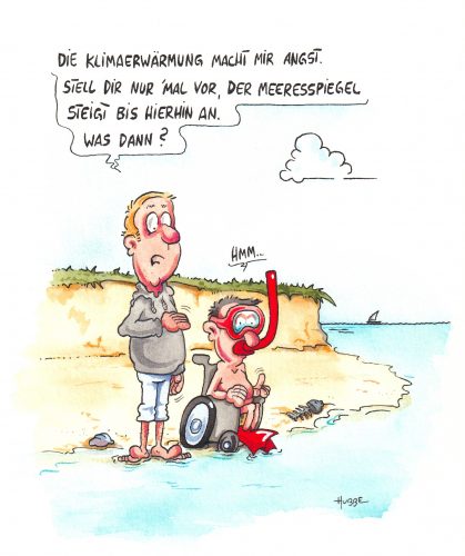 Behinderte Cartoons | HUBBE Cartoons
