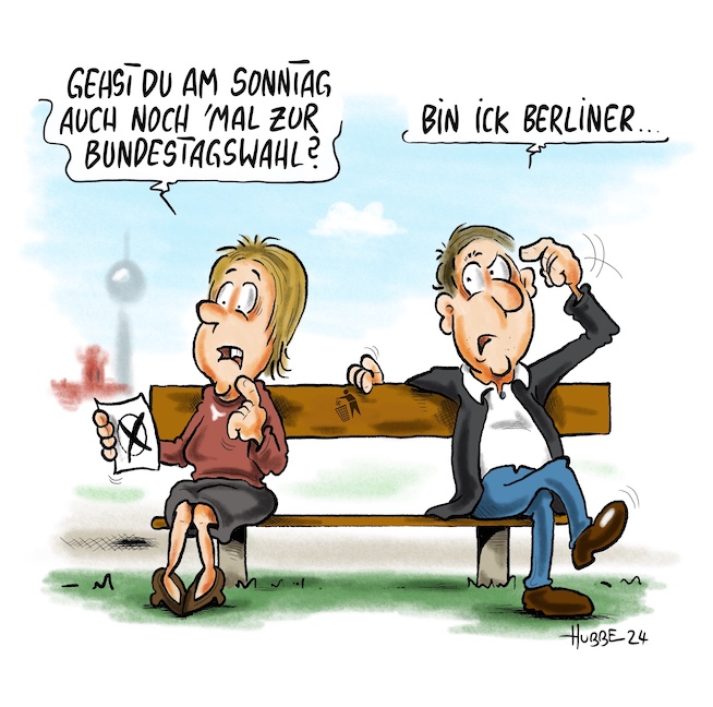 Karikatur des Tages 09.02.24