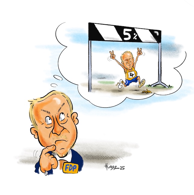 Karikatur des Tages 09.02.25