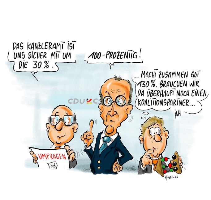 Karikatur des Tages 19.02.25