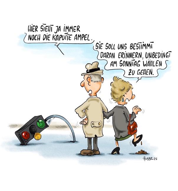 Karikatur des Tages 21.02.25