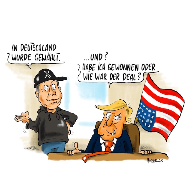 Karikatur des Tages 23.02.25