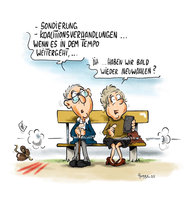 Karikatur des Tages 09.03.25