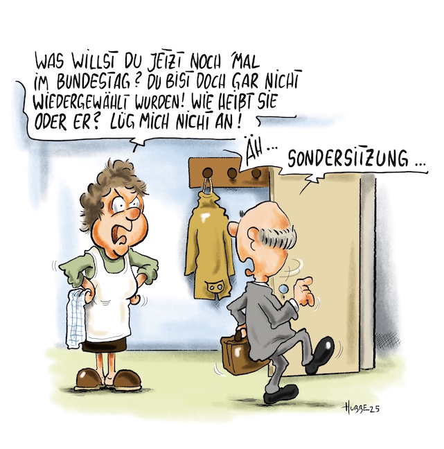 Karikatur des Tages 12.03.25