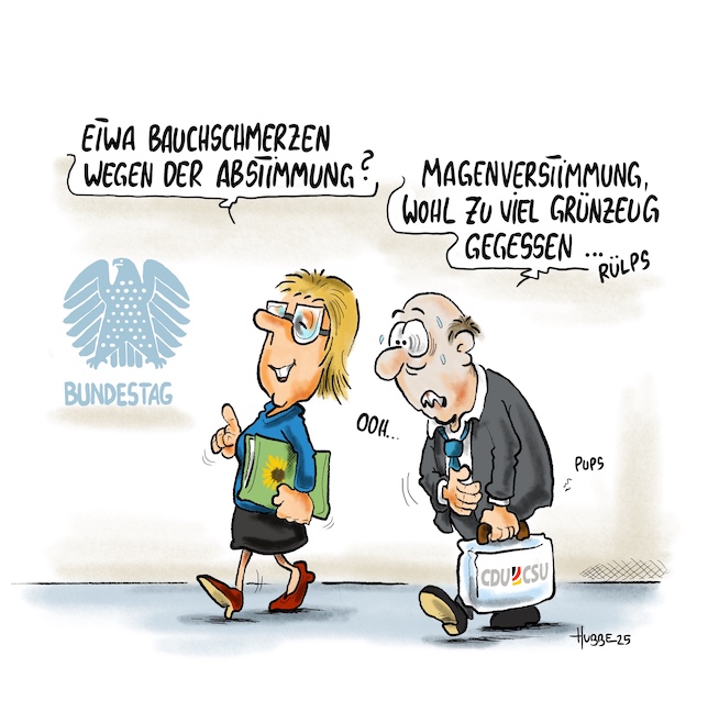 Karikatur des Tages 17.03.25
