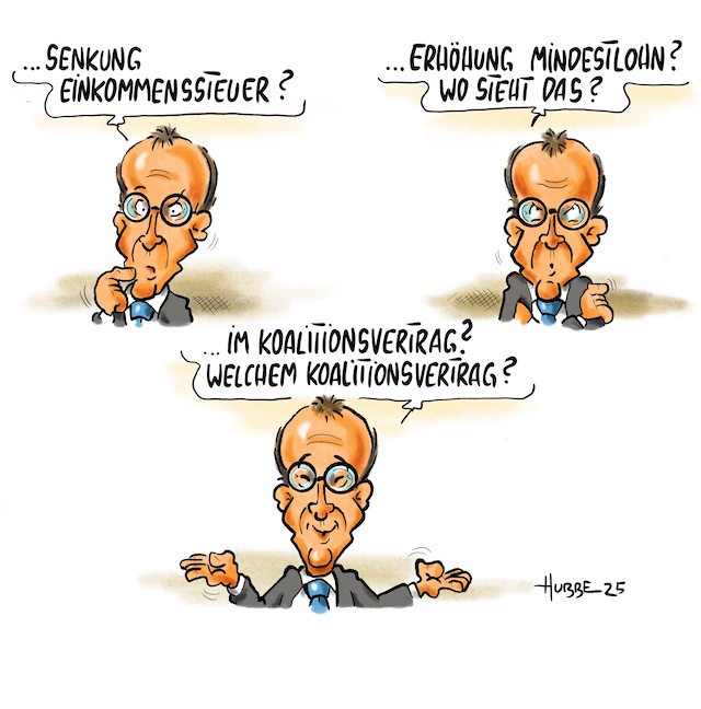 Karikatur des Tages 13.04.25