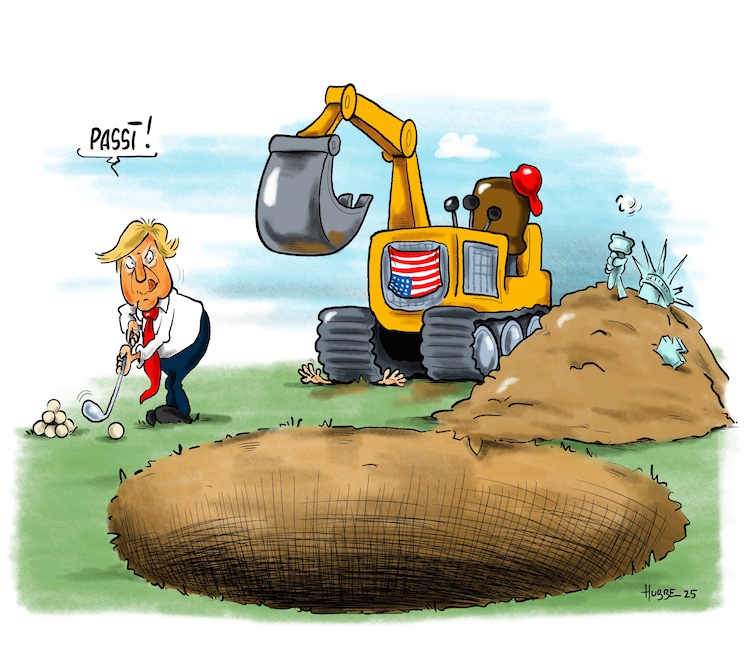 Karikatur des Tages 16.04.25