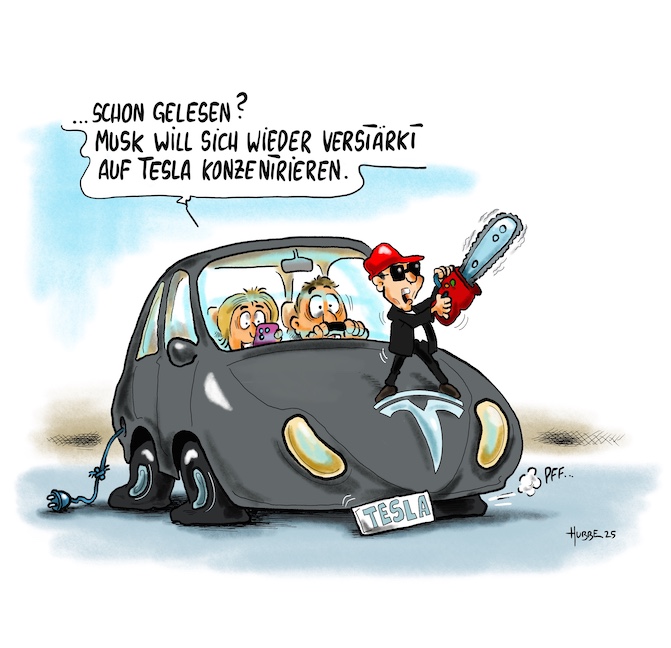 Karikatur des Tages 23.04.25