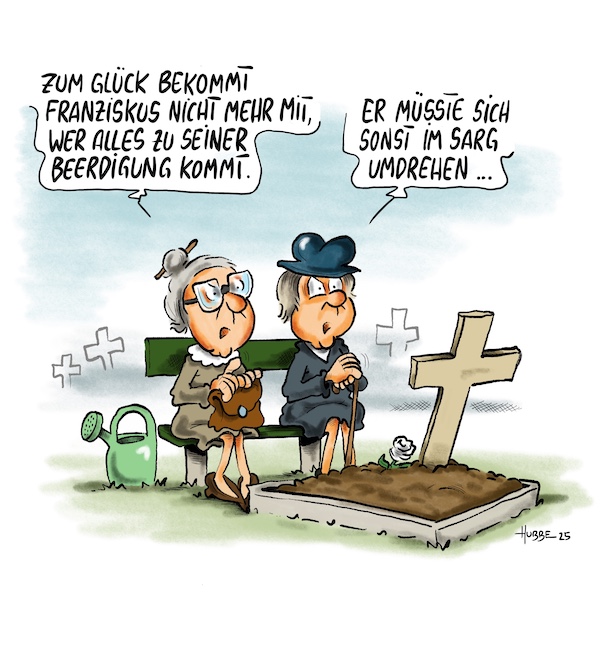 Karikatur des Tages 25.04.25