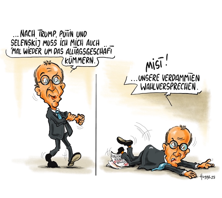 Karikatur des Tages 24.08.25
