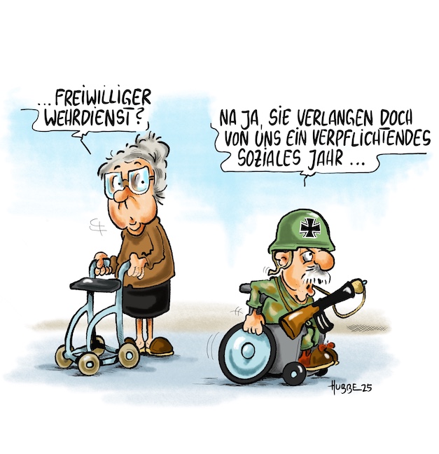 Karikatur des Tages 27.08.25