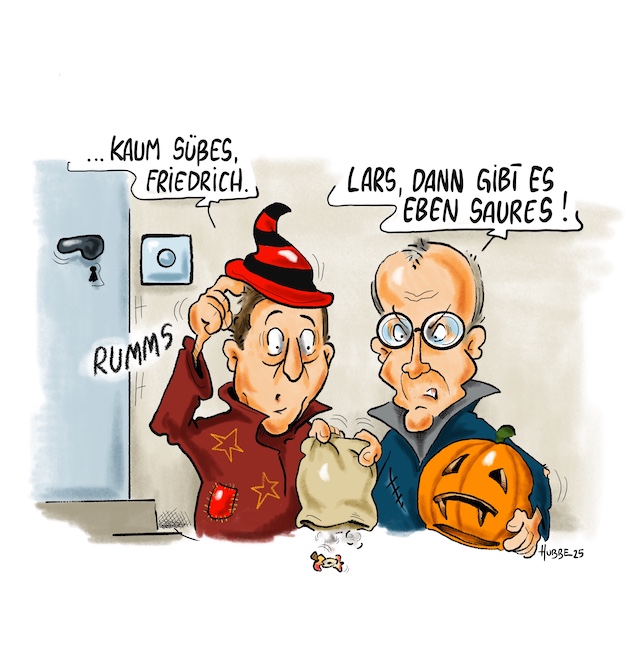 Karikatur des Tages 31.10.25