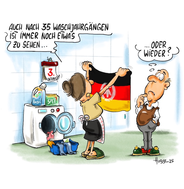Karikatur des Tages 01.10.25