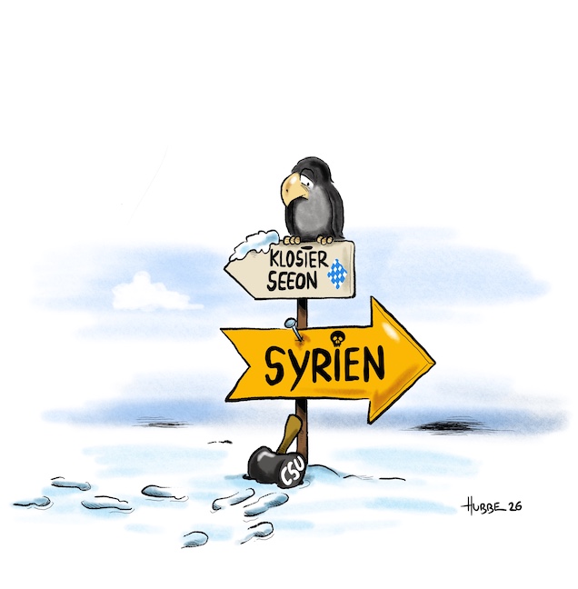 Karikatur des Tages 06.01.26