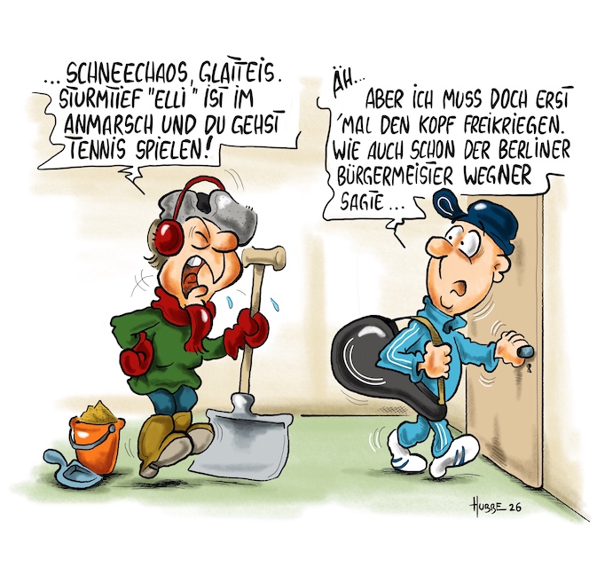 Karikatur des Tages 08.01.26