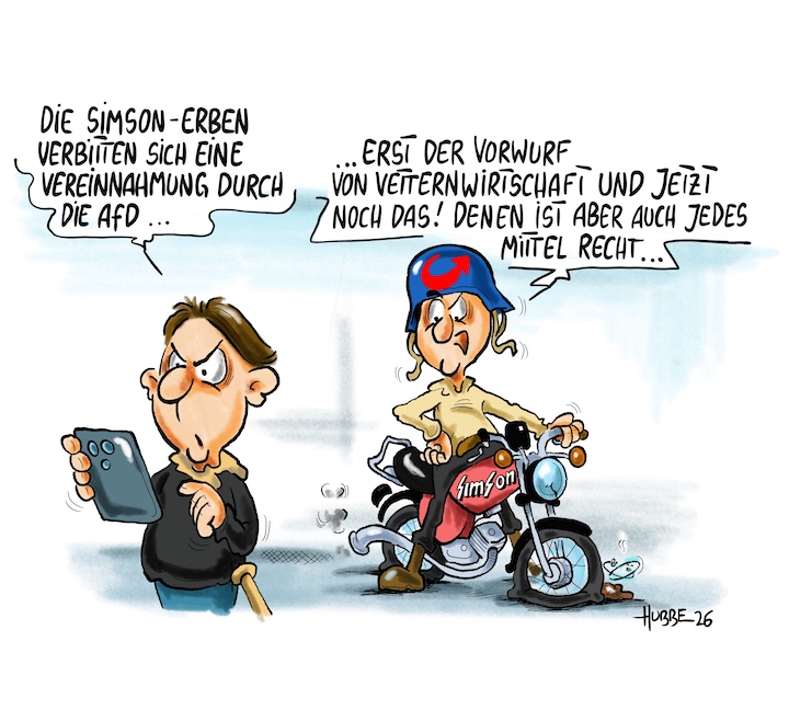 Karikatur des Tages 17.02.26