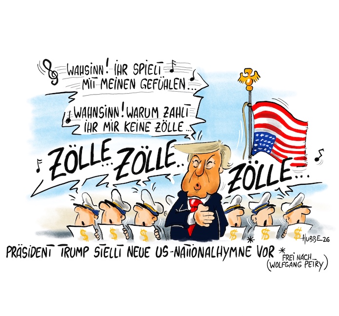 Karikatur des Tages 22.02.26