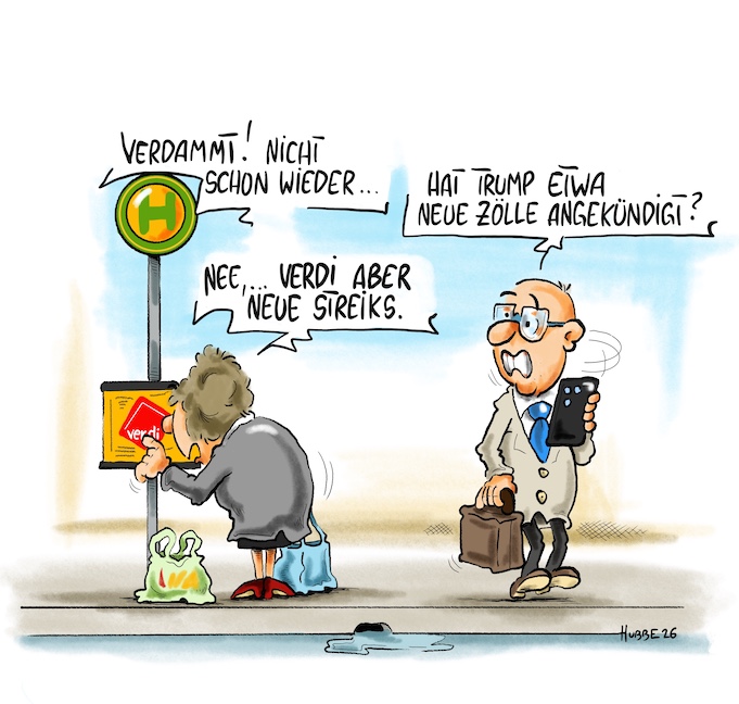 Karikatur des Tages 24.02.26