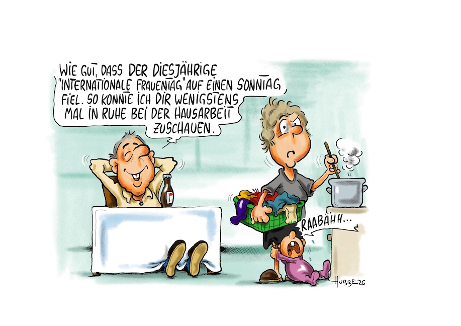 Karikatur des Tages 08.03.26