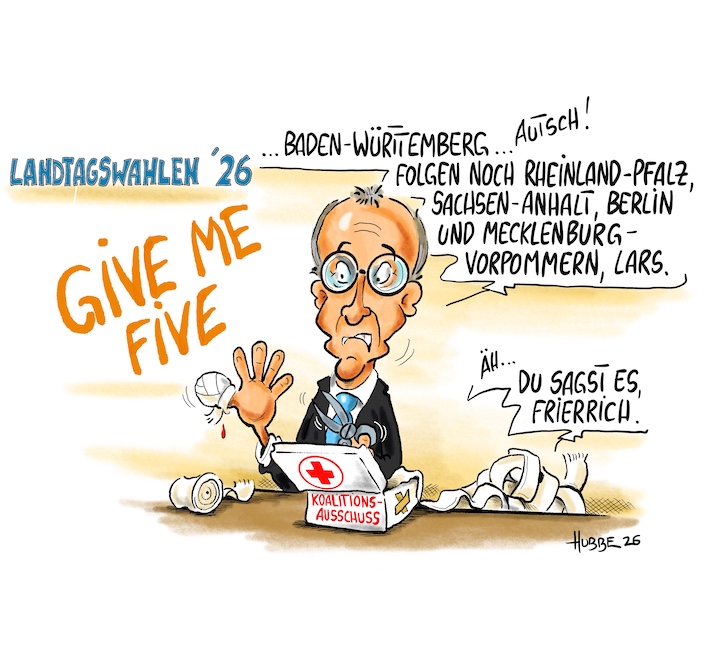 Karikatur des Tages 09.03.26