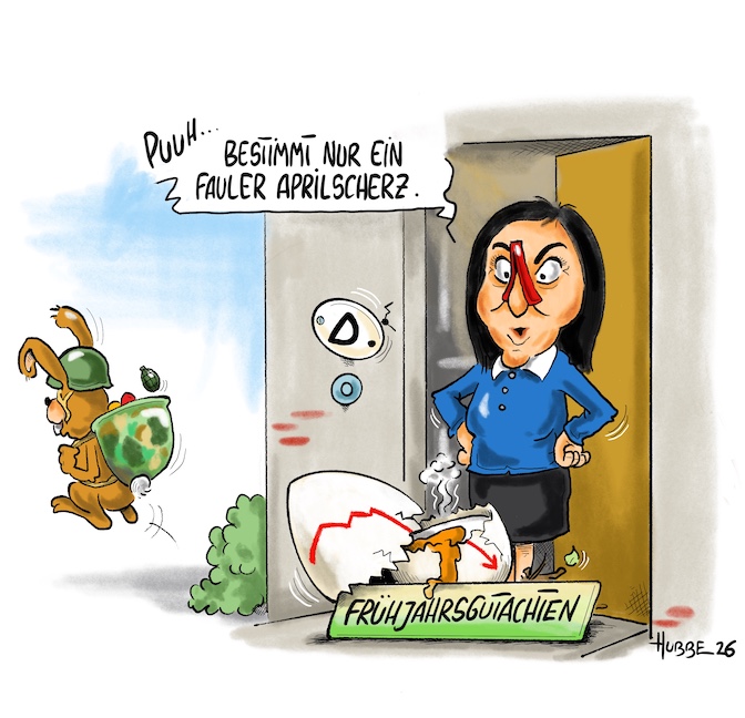 Karikatur des Tages 01.04.26