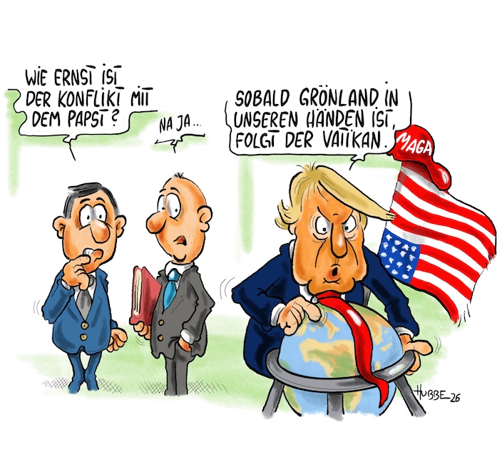 Karikatur des Tages 14.04.26