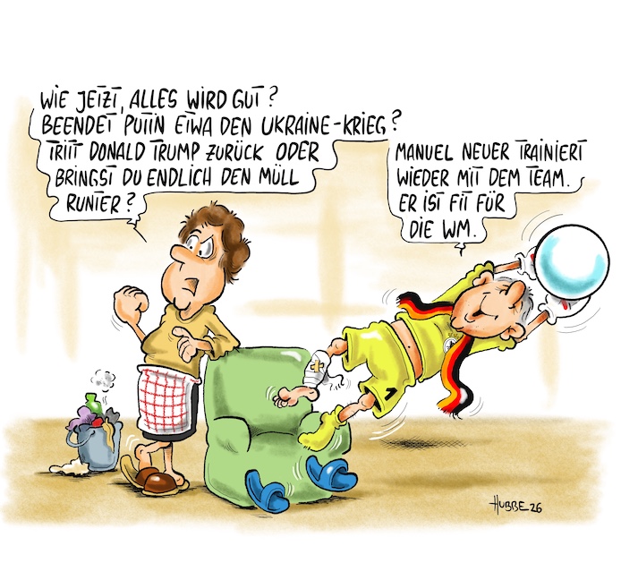 Karikatur des Tages 09.06.26