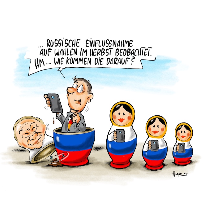 Karikatur des Tages 05.08.26
