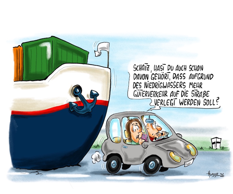 Karikatur desTages 09.08.26