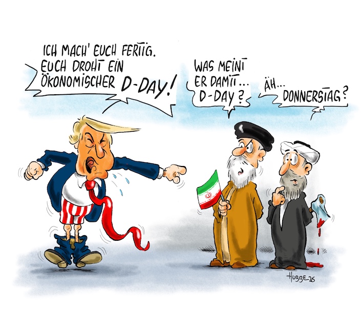 Karikatur des Tages 19.08.26