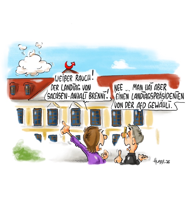 Karikatur des Tages 07.10.26