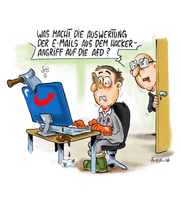 Karikatur des Tages 22.10.26