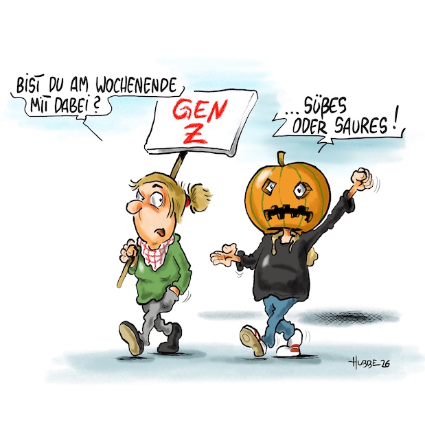 Karikatur des Tages 29.10.26